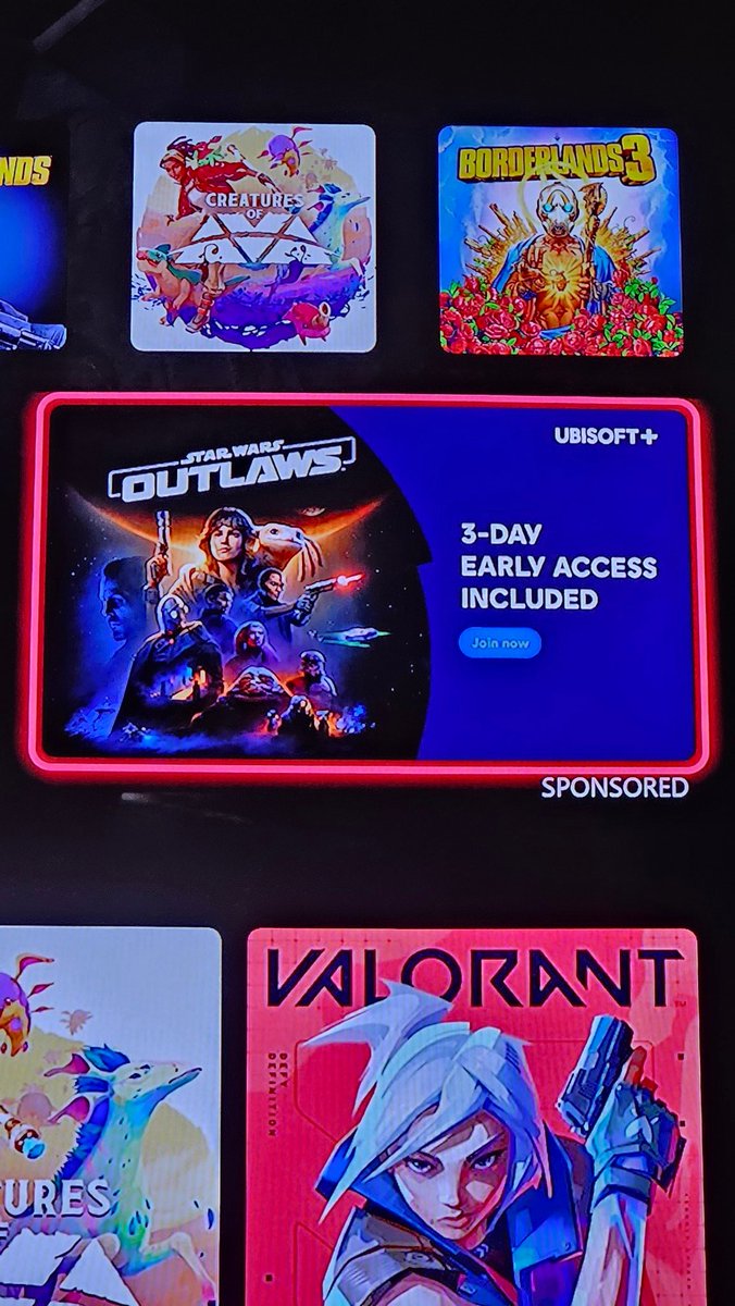 VampireFireMage's tweet photo. @Ubisoft why isn't it available on your subscription service as advertised? #FalseAdvertisement https://t.co/c6cA4AFQNx
