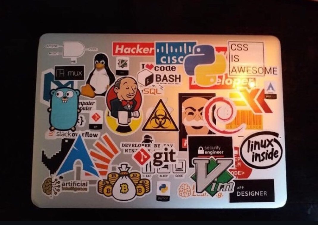 trikcode's tweet image. Nobody: Programmers with macbooks