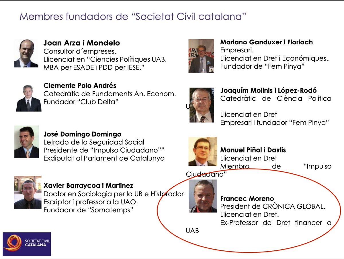 Ara que sabem que Cristina Farrés, fins ara directora de Crónica Global, dirigirà la comunicació del <a href="/govern/">Govern de Catalunya</a>, convé recordar que aquest digital espanyolista fou part impulsora de Societat Civil Catalana, juntament amb altres entitats. Adjunto documents interns de SCC anteriors a