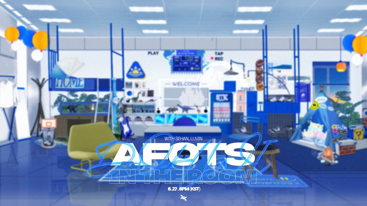 AFOTS_official's tweet image. AFOTS  TALK SHOW

AFOTS IN THE ROOM(도휘)
많은 시청 부탁드립니다 ☘️☀️🍂❄️

AFOTS Official Youtube : youtube.com/@AFOTS_OFFICIAL
AFOTS Official 치지직 : chzzk.naver.com/45a5f8c24e5be...
AFOTS Official Twitch : twitch.tv/afots_official
2024.08.27. 8PM (KST)

☘️☀️🍂❄️

#AFOTS #에이팟츠 
#세한…