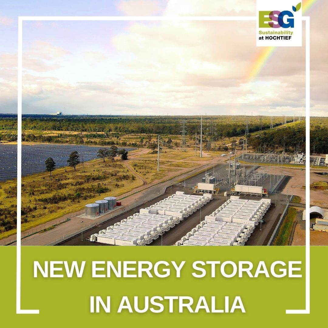 #HOCHTIEF subsidiary #UGL (#CIMIC) has been appointed to design and construct Stage 2 of the #WesternDownsBattery in #Queensland for #Neoen. UGL will install a 270MW / 540MWh #BatteryEnergyStorageSystem and the high voltage infrastructure. di-ri.co/lh9K2