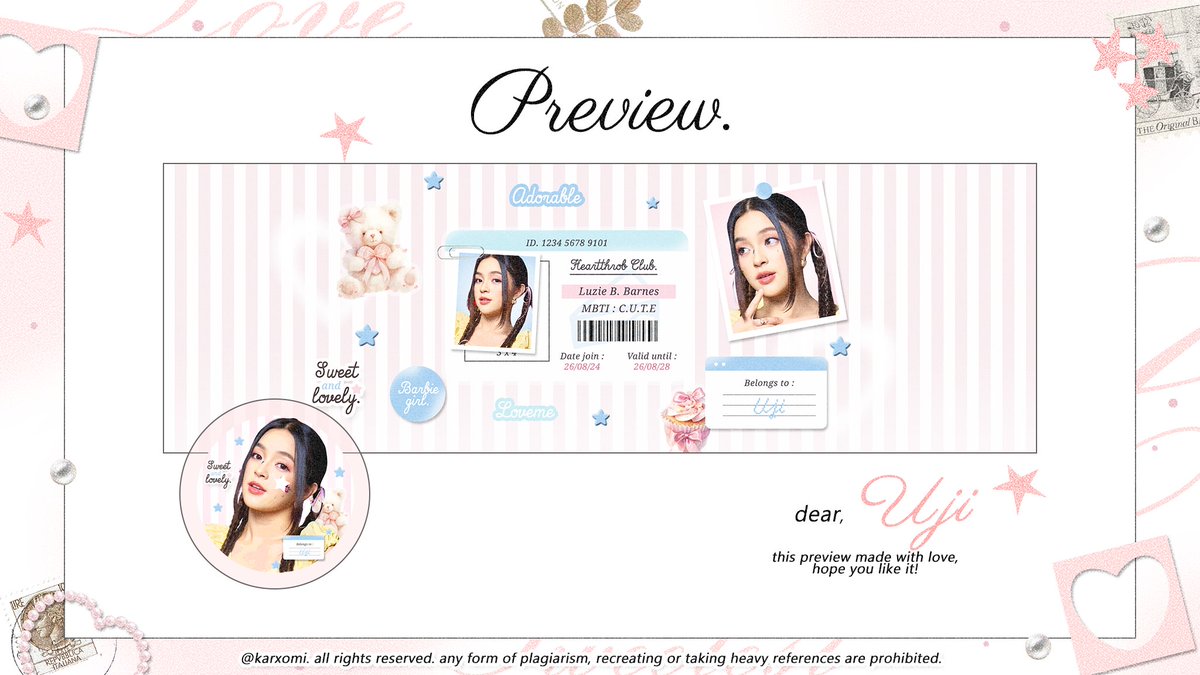 karxomi's tweet image. help ospek 🍡🌷

haiiii! bantu candif buat ospek 4 layout ini yg nanti bakal masuk ke katalogku xixixi ... 🍰 kalo kurang aman bisa dm aku buat infoin yaaaa. adakah fav kamu? timakasiiii 🍭🍡🌷

#zonauang