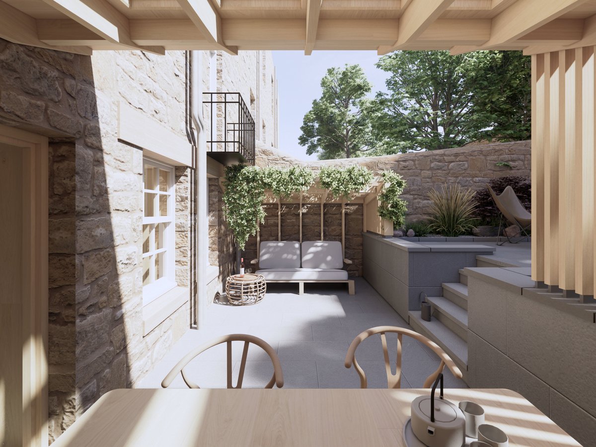 We are pleased to have received Planning Permission and Listed Building Consent for our Category A-listed Georgian townhouse project in Stockbridge.

The project involves comprehensively remodelling the lower ground floor of the existing townhouse to create a modern open-plan
