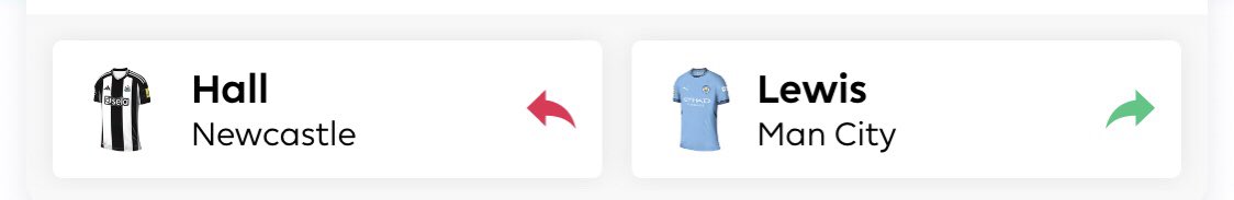 FPL_Rockstar's tweet image. Lewis OUT
Lewis IN