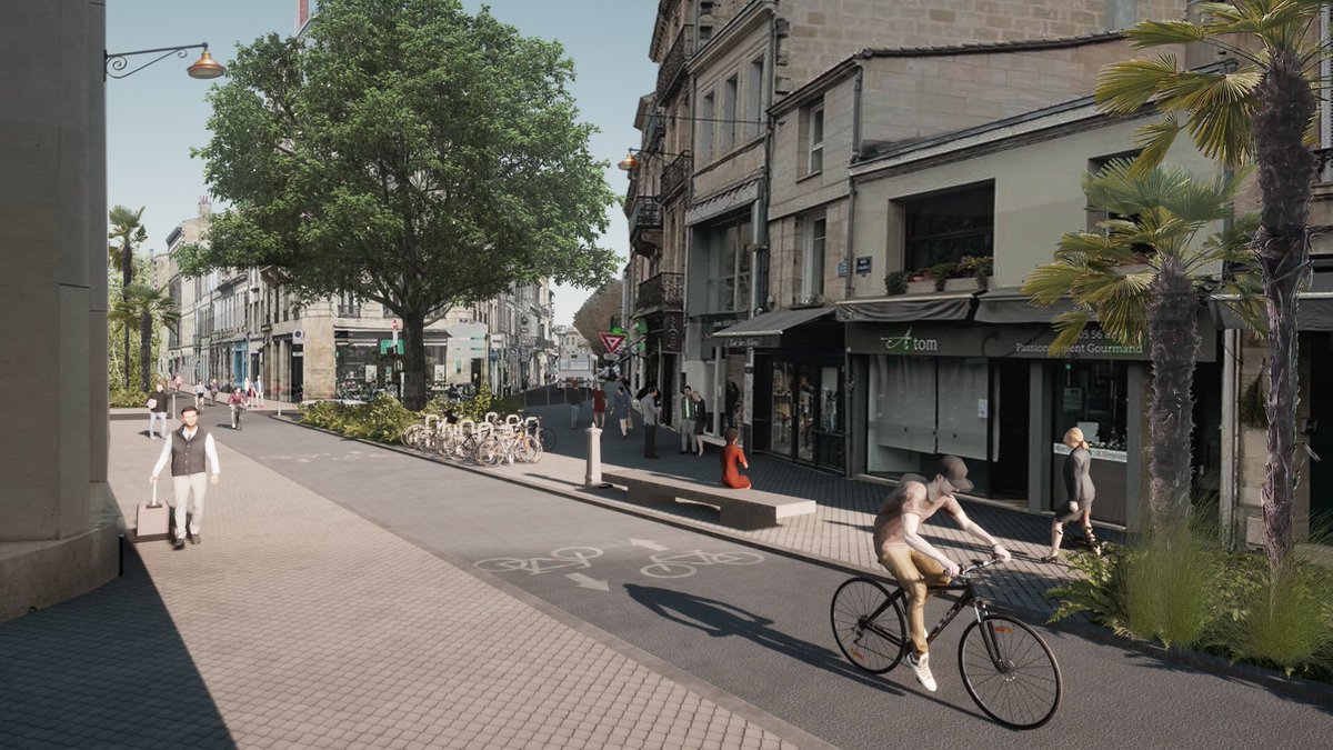 William Boy (@william_boy_) on Twitter photo On est bien d’accord !
C’est ce que <a href="/VeloCiteBdx/">Vélo-Cité Bordeaux</a> avait demandé, nous souhaitions pietoniser le début de la rue côté Bordeaux centre pour diminuer le flux entrant et rendre la velorue possible sur la suite de la rue (jusqu’à la place Tartas) On est bien d’accord !
C’est ce que <a href="/VeloCiteBdx/">Vélo-Cité Bordeaux</a> avait demandé, nous souhaitions pietoniser le début de la rue côté Bordeaux centre pour diminuer le flux entrant et rendre la velorue possible sur la suite de la rue (jusqu’à la place Tartas)