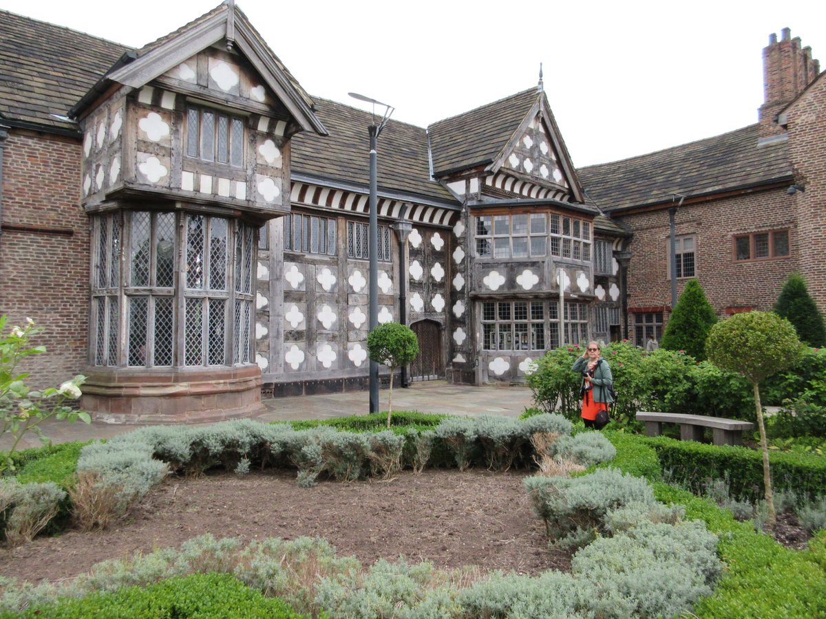 trezenara's tweet photo. Stop 2 on our second day in Manchester was Ordsall Old Hall in Salford.  An amazing medieval building.
#NursesActive https://t.co/FTr3Tf71Na