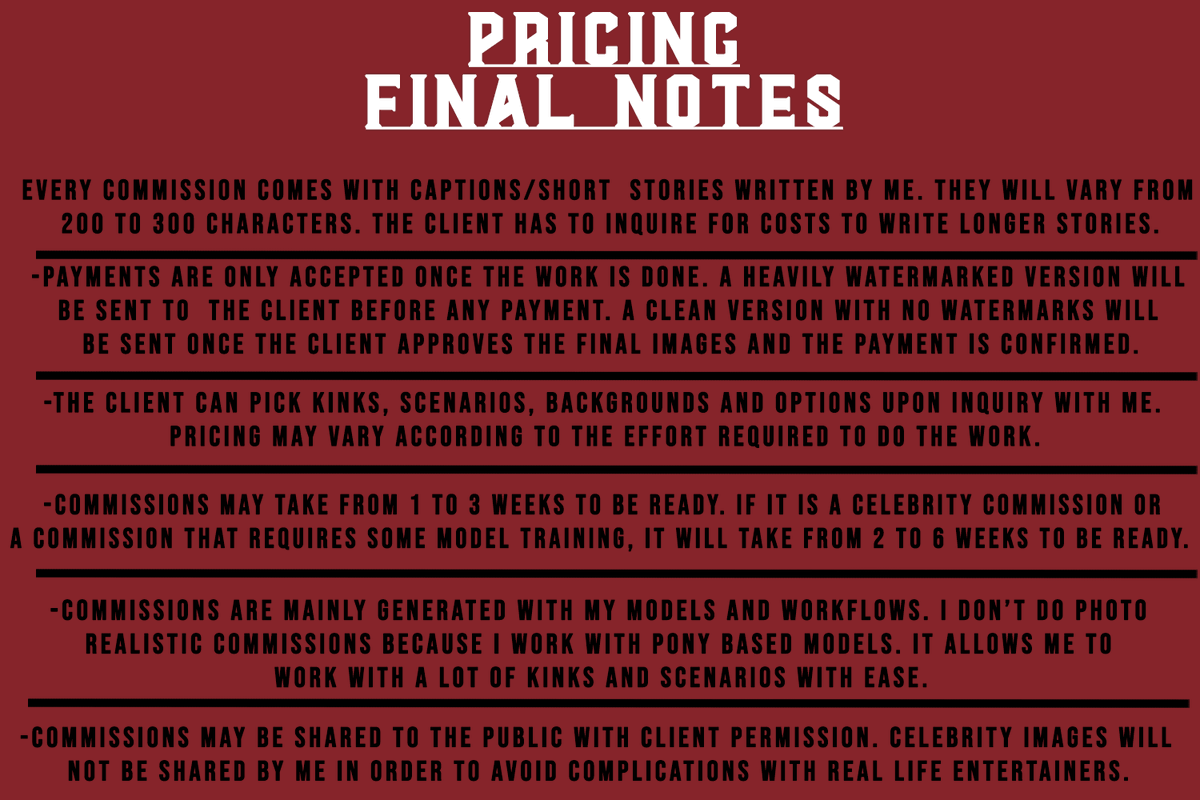 ProlapseGAI's tweet photo. Here are the final notes. Come in a get a commission if you can and the mood ever hits! https://t.co/xosYQbE39I