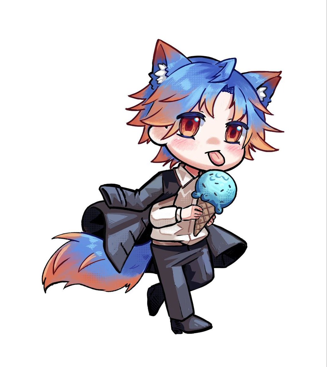 akida_who's tweet photo. Chibi cmm... work work work💦 https://t.co/wB1QQIjJog
