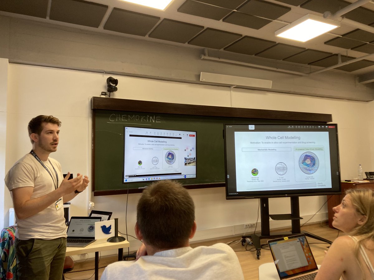 Mario Del Rosario (@_mariod) on Twitter photo Nils Mechtel presented his work in modelling whole cells using #AI, the challenges on managing massive datasets and new data generation
#AI4LifeSRM <a href="/AI4LifeTeam/">AI4Life Team</a> Nils Mechtel presented his work in modelling whole cells using #AI, the challenges on managing massive datasets and new data generation
#AI4LifeSRM <a href="/AI4LifeTeam/">AI4Life Team</a>
