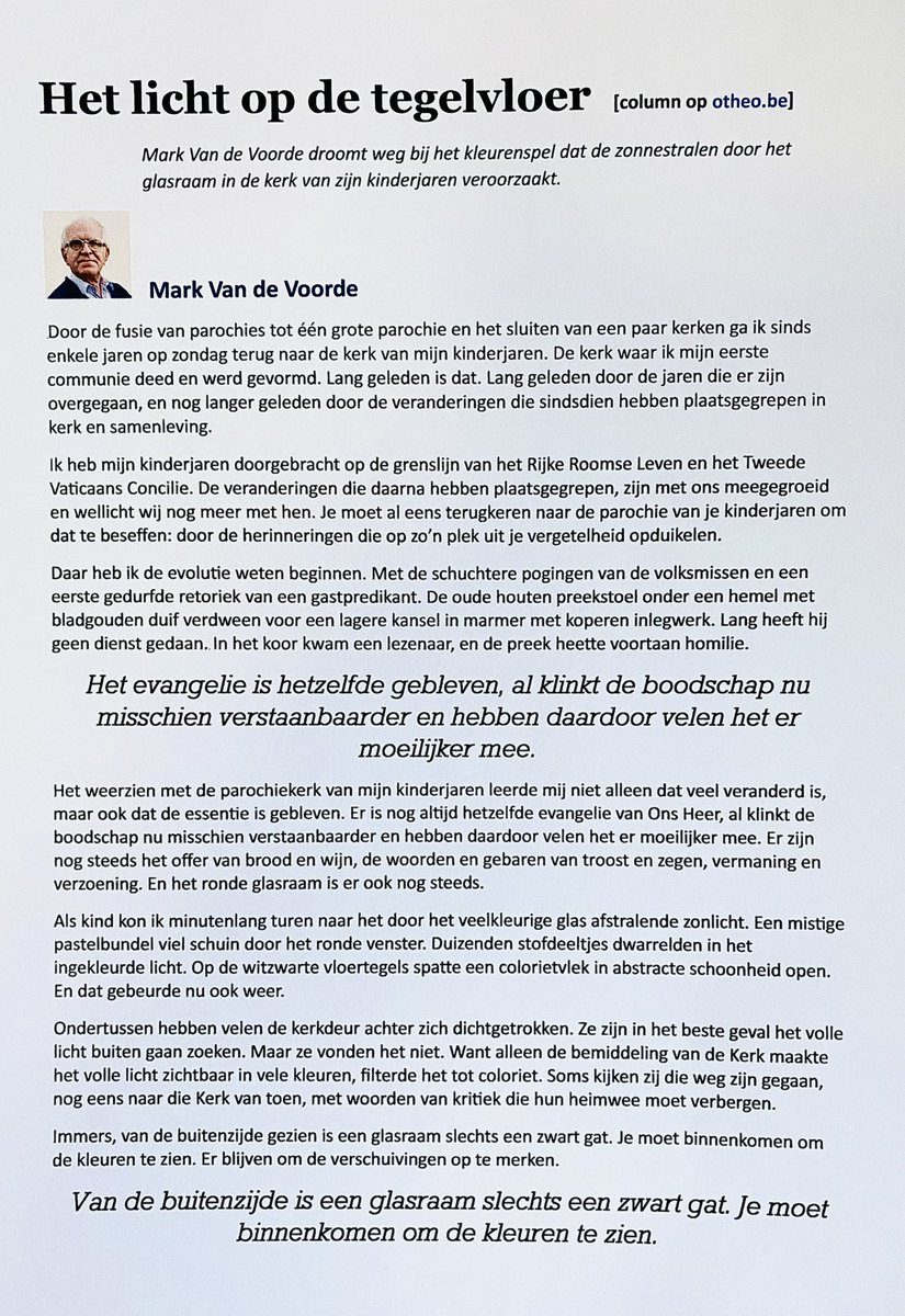 Mark Van de Voorde (@markvandevoorde) on Twitter photo 
