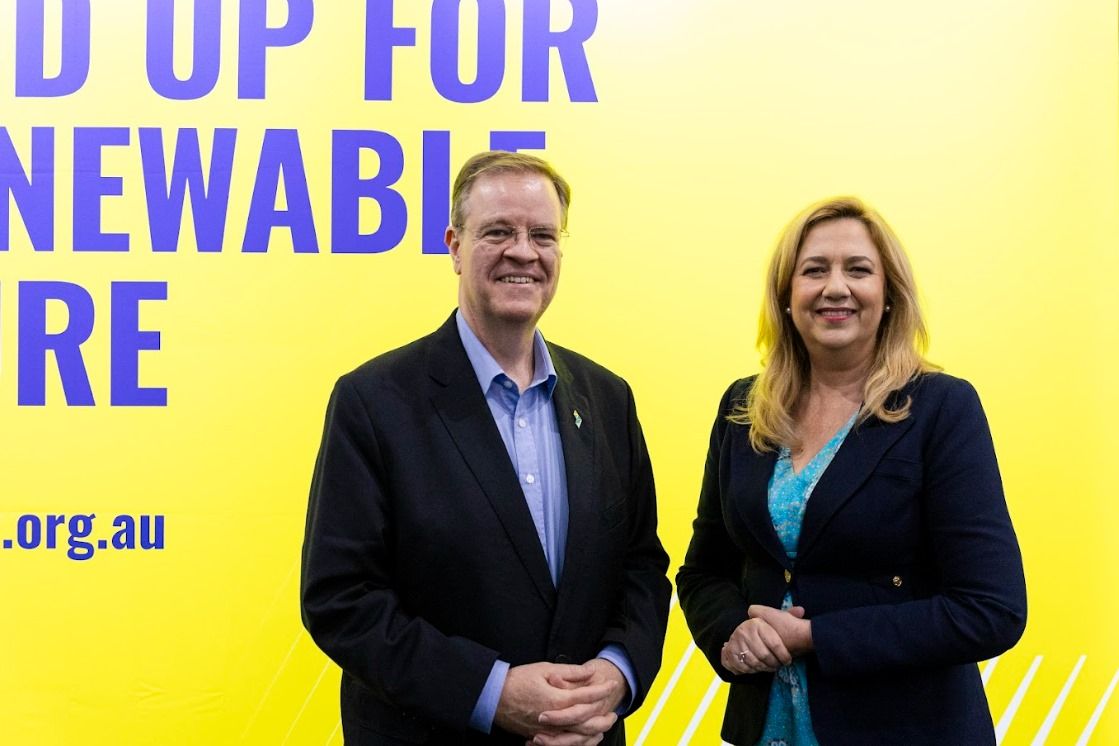 Annastacia Palaszczuk (@a_palaszczuk) on Twitter photo It was great to see the large turnout at the #SmartEnergyQLD conference today.
I am inspired by our nation's commitment to a future of renewable energy.
Thank you to the <a href="/SmartEnergyCncl/">SmartEnergyCouncil</a> for hosting such an informative and interesting event. It was great to see the large turnout at the #SmartEnergyQLD conference today.
I am inspired by our nation's commitment to a future of renewable energy.
Thank you to the <a href="/SmartEnergyCncl/">SmartEnergyCouncil</a> for hosting such an informative and interesting event.