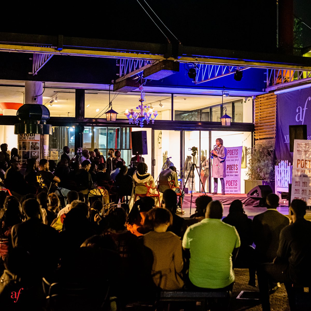 AFKenya's tweet photo. 🎤 All about celebrating the Constitution of Ke, 2010 tonight. Join the #Katiba conversation with Abubakar Zein , Dir Orature Collective as part of the #PoetsYouShouldKnow performances with Aminatuzahra Ahmed, Nile Dawta, Ambasa Mandela  Kusherekea katiba leo na washairi. 😃 https://t.co/Lf4F7L8iuJ
