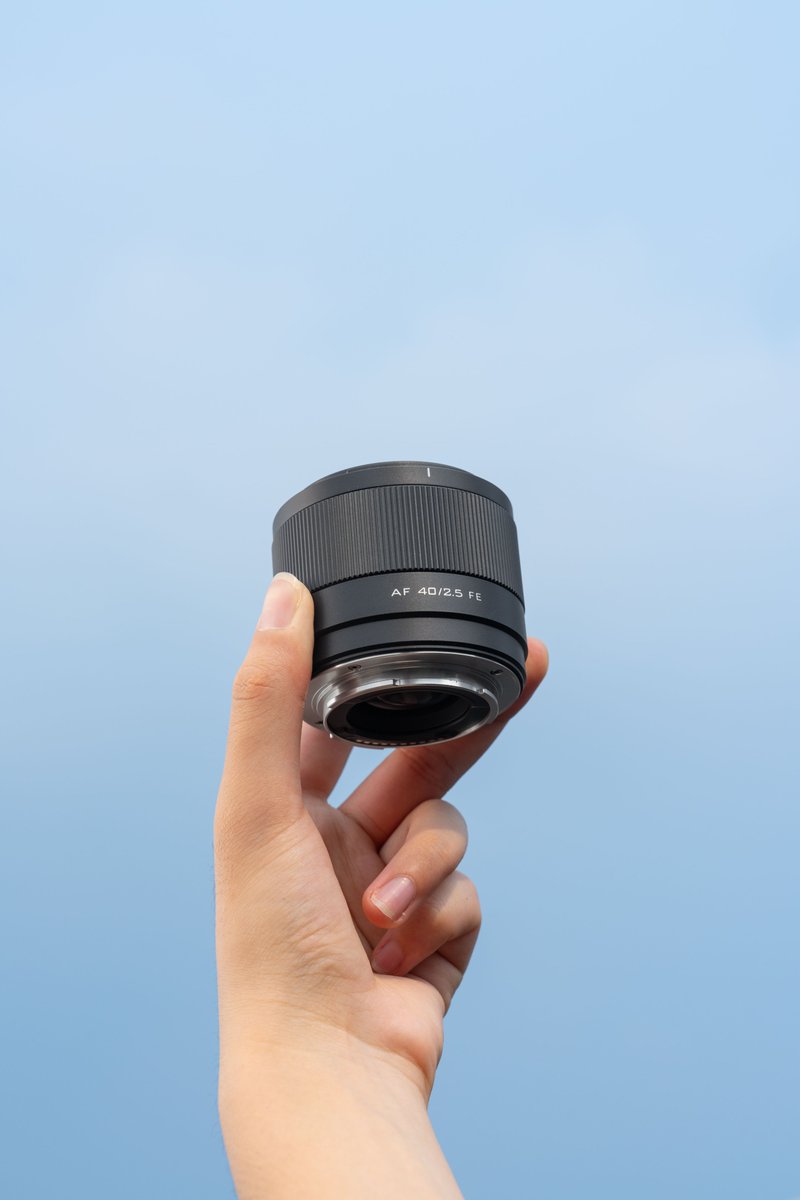 Vitopal_'s tweet photo. Viltrox AF 40mm F2.5 FE, a new full-frame prime lens in the Air series, is now available.🎉

*Enjoy 8% OFF Time-Limited Discount Now (Link in bio🔗)

#viltrox #viltroxlens #viltrox40mmf25 #viltrox40mm #viltrox40 #viltroxsony #sonyalpha #sonycreators #sonyphotography https://t.co/4BOkKzsloZ