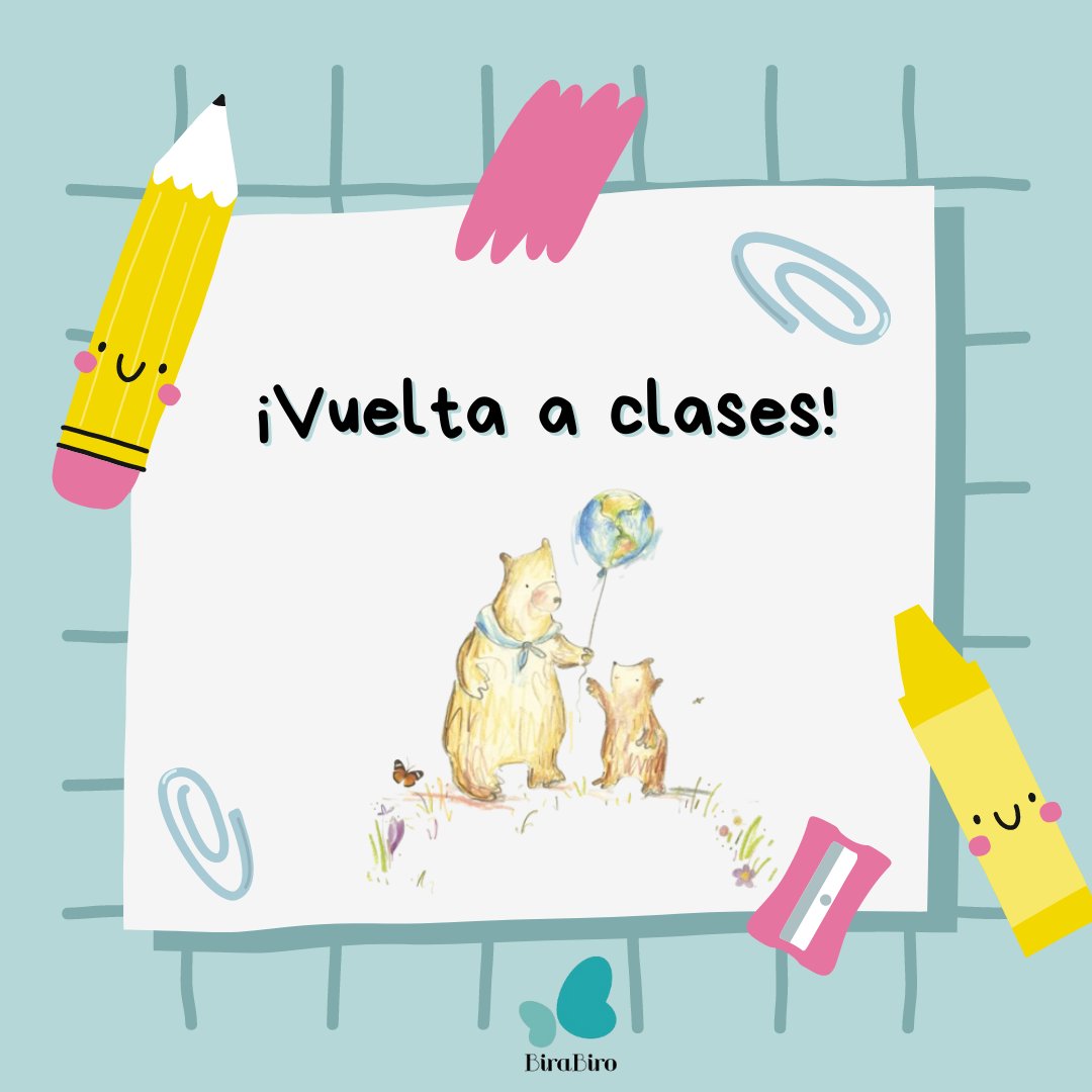 BiraBiro Editorial (@birabiroed) on Twitter photo Muy pronto empiezan las clases, y ¿qué mejor manera que leyendo? Por eso hoy os recomendamos "Tuve una maestra". 📚🖍️📐
Disponible en: birabiroeditorial.com/es/libros/tuve… Muy pronto empiezan las clases, y ¿qué mejor manera que leyendo? Por eso hoy os recomendamos "Tuve una maestra". 📚🖍️📐
Disponible en: birabiroeditorial.com/es/libros/tuve…