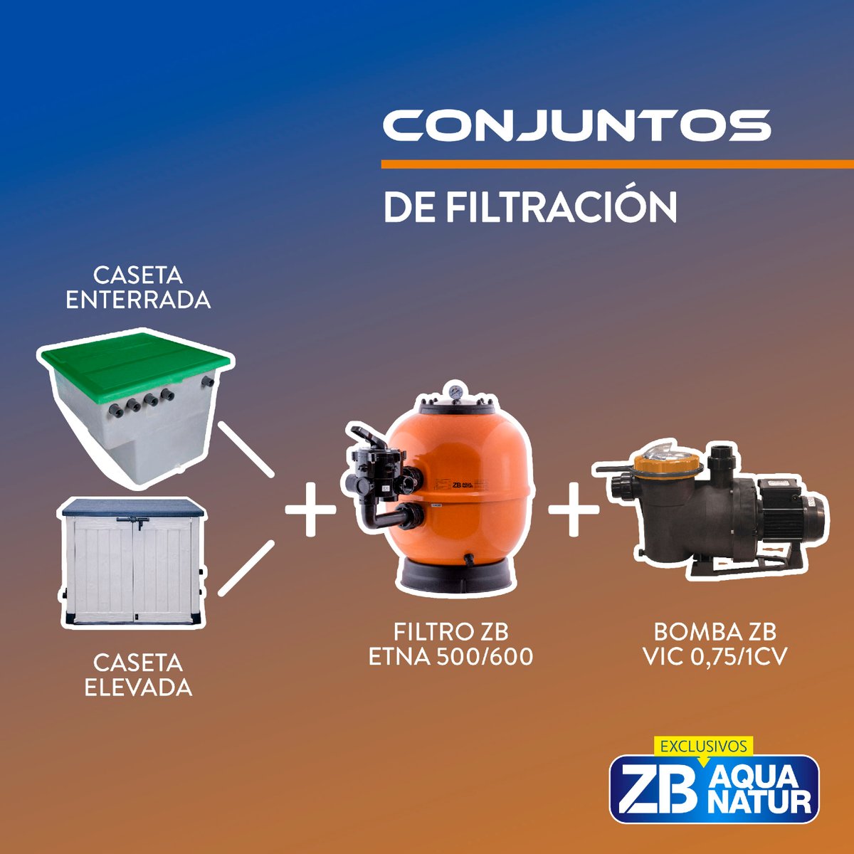 Tenemos TODO lo necesario para que mantengas tu #piscina perfecta durante todo el año 💧

#conjuntosdefiltración #filtracion #piscina #piscinaperfecta #cuidadodepiscinas #mantenimientodepiscinas