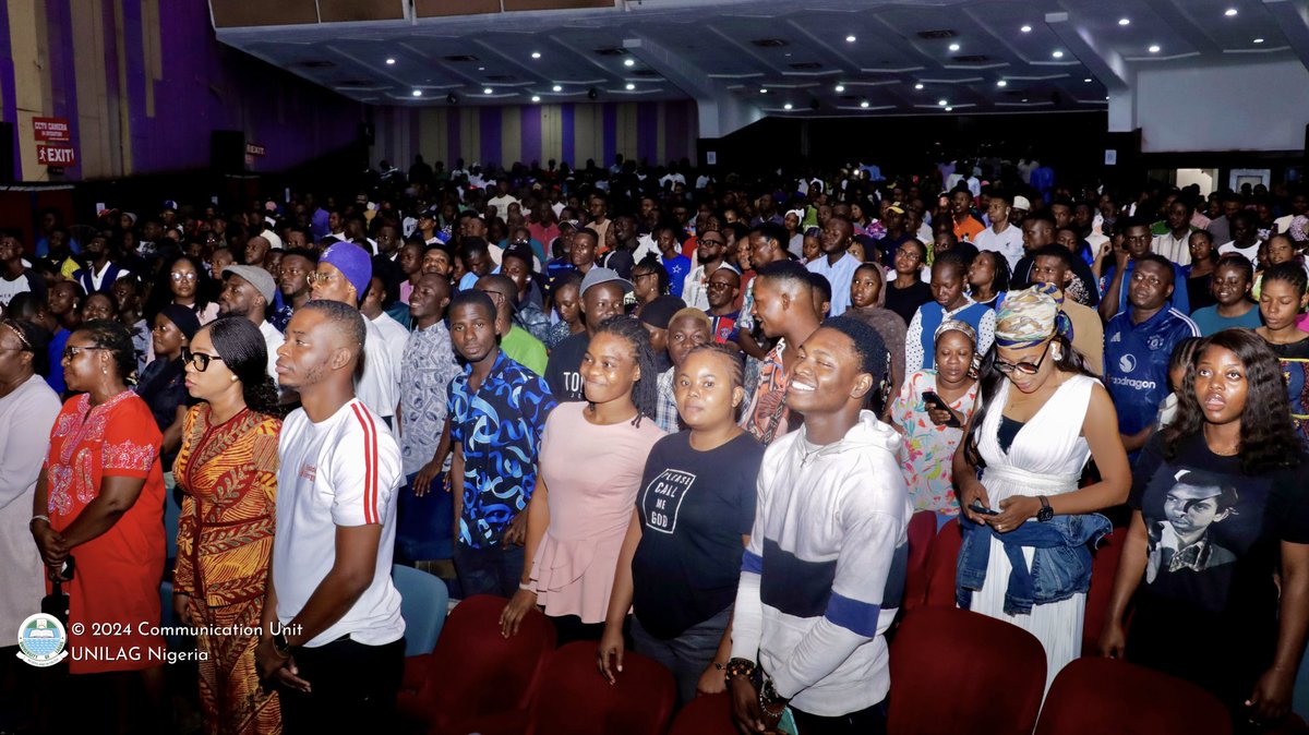 UnilagNigeria's tweet photo. #Ongoing
EIBIC Programme For 100 Level @DLIUnilag &amp; ICE Students has Commenced

Participants are encouraged to be present at the J. F. Ade Ajayi Auditorium, UNILAG for a rewarding and enlightening session.

#UNILAGNigeria #EIBIC https://t.co/UyiU3SIPzp
