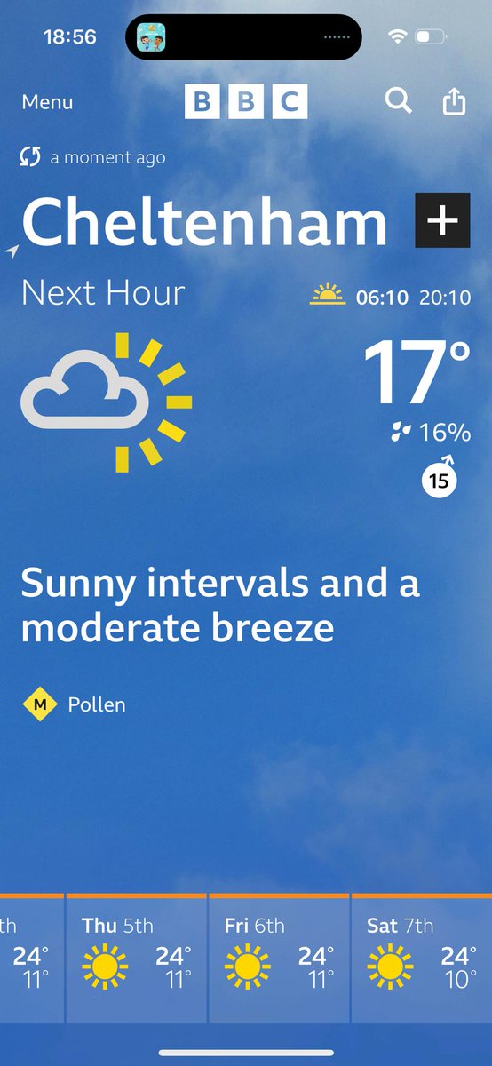 GOOD NEWS!

The weather is looking perfect for the Beer &amp; Wine Festival!!

Get your tickets now from our website or behind the bar at The Vic! 

We cannot wait to see you all there!!!!

clubsports365.com/clubs/cheltenh…