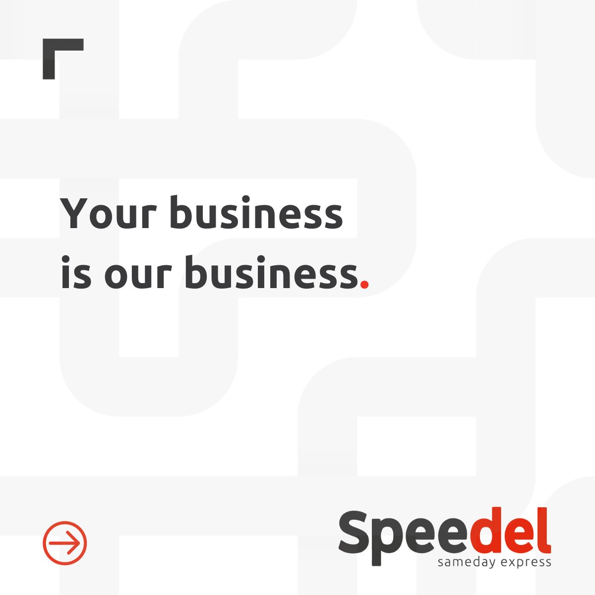 You're the VIP at Speedel!

At Speedel, we're all about YOU ✨ Your needs drive every decision we make.

Ready to experience Speedel's awesomeness? Our friendly team is here to answer your questions and get your same day deliveries rolling! Let's chat!

speedel.co.uk/talk-to-us/