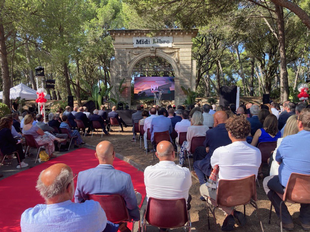 Midi Libre! 80 ans. Une histoire liée à celle de notre pays. Liberté pour le midi, liberté pour la presse, liberté d’expression. Les fondements de notre démocratie &amp; de notre République.
Merci aux équipes de <a href="/Midilibre/">Midi Libre</a> de valoriser notre École, d’être aux côtés de nos professeurs