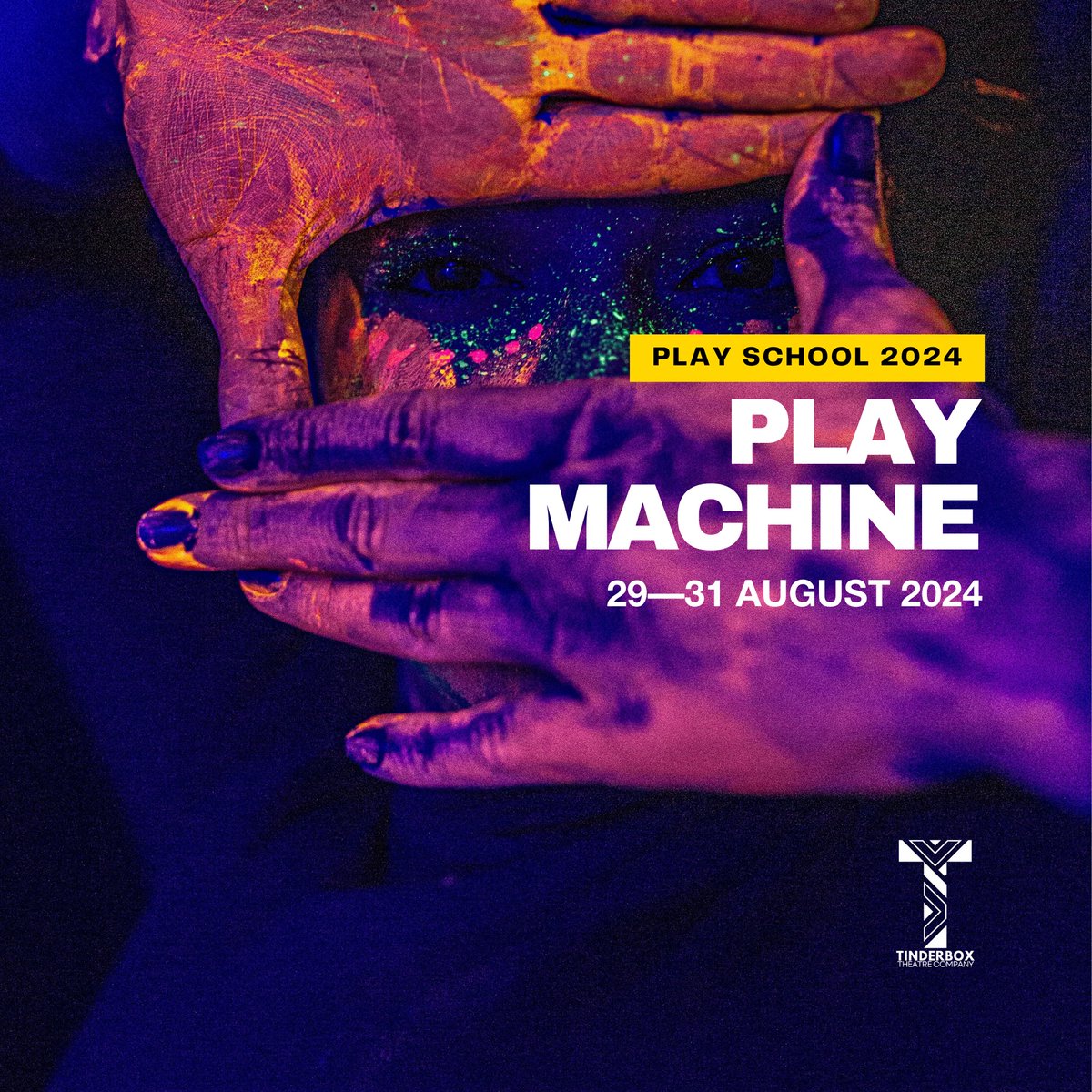 tinderboxNI's tweet image. Still time to join us for Play Machine this Thurs 29-Sat 31 August at Southbank Playhouse, Belfast. 

Learn the craft of creating stories, using movement dynamics and the methodology of play with Tinderbox&apos;s Artistic Director @patrickjoreilly.

Book here: tinderbox.org.uk/play-school