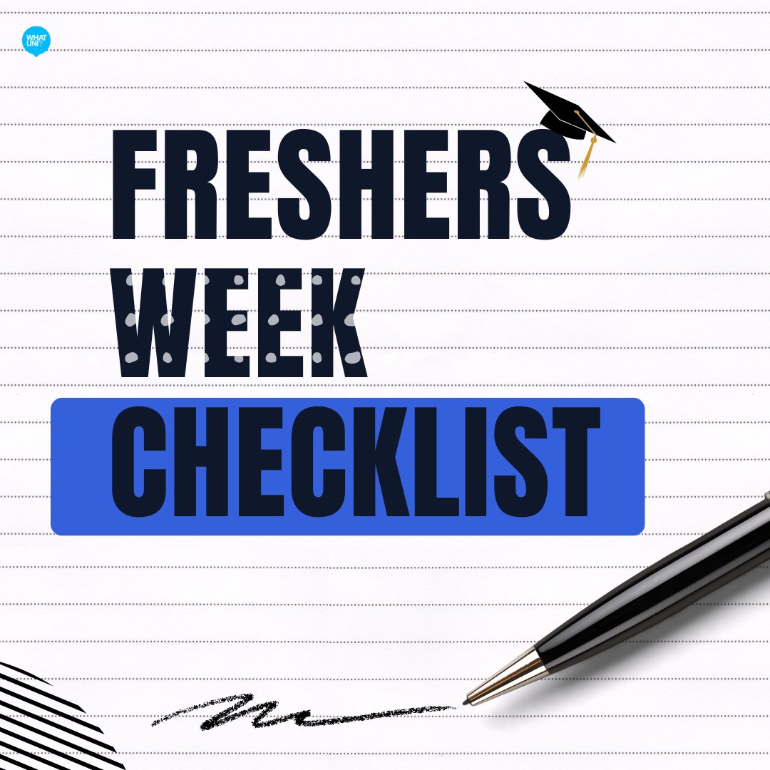 Whatuni's tweet image. 🎒 Freshers Week Essentials: Don&apos;t Miss These Must-Haves! 🎓✨

#Freshers #UniLife #StudentTips #University #Clearing #FreshStart