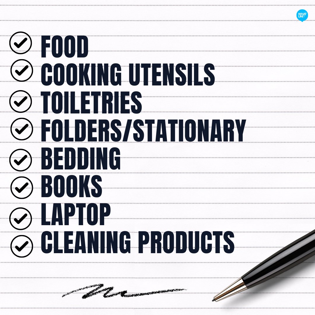 Whatuni's tweet image. 🎒 Freshers Week Essentials: Don&apos;t Miss These Must-Haves! 🎓✨

#Freshers #UniLife #StudentTips #University #Clearing #FreshStart