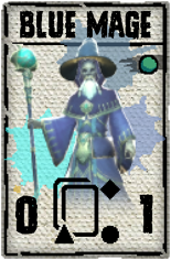 Today's #Inscryption card is: The Blue Mage.