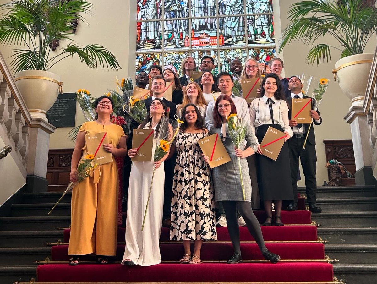 gsmsgroningen's tweet photo. Last Friday, we at the Graduate School of Medical Sciences proudly graduated 41 MMIT students! 🎓 Ten of them earned cum laude honours. Congratulations to all! 

#MMITGraduates #CumLaude #ClassOf2024 #UniversityOfGroningen #gsms https://t.co/MZwV0S3k4c