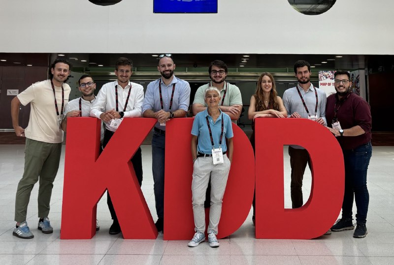 DataBase and Data Mining Group (@dbdmg_) on Twitter photo The DBDMG squad is at #KDD2024 in Barcelona! 🇪🇸
Reach us to discuss #XAI, speech, data science, LLMs & more! ☀️
<a href="/eliana__pastor/">Eliana Pastor</a> <a href="/fgiobergia/">Flavio Giobergia</a> <a href="/AlkisKoudounas/">Alkis Koudounas</a> <a href="/simone7monaco/">Simone Monaco</a> <a href="/CiraGabriele/">Gabriele Ciravegna</a> <a href="/matteo_berta99/">Matteo Berta</a> <a href="/ElenaBaralis/">Elena Baralis</a> Davide Napolitano + <a href="/MorenoLaQuatra/">Moreno La Quatra</a> special guest ✨ The DBDMG squad is at #KDD2024 in Barcelona! 🇪🇸
Reach us to discuss #XAI, speech, data science, LLMs & more! ☀️
<a href="/eliana__pastor/">Eliana Pastor</a> <a href="/fgiobergia/">Flavio Giobergia</a> <a href="/AlkisKoudounas/">Alkis Koudounas</a> <a href="/simone7monaco/">Simone Monaco</a> <a href="/CiraGabriele/">Gabriele Ciravegna</a> <a href="/matteo_berta99/">Matteo Berta</a> <a href="/ElenaBaralis/">Elena Baralis</a> Davide Napolitano + <a href="/MorenoLaQuatra/">Moreno La Quatra</a> special guest ✨