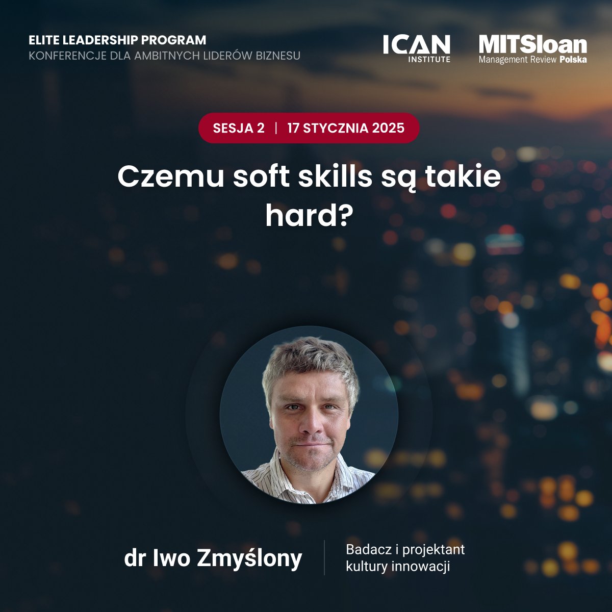 ICAN_Institute_'s tweet image. 🏢 17 stycznia 2025 podczas konferencji #EliteLeadershipProgram masz okazję dowiedzieć się, jak to zmienić i uczynić kulturę organizacyjną źródłem przewagi konkurencyjnej! 

🌟 Dołącz: bit.ly/3Z2qCpo

#wydarzeniaICAN #transformacja #KulturaOrganizacyjna #leadership