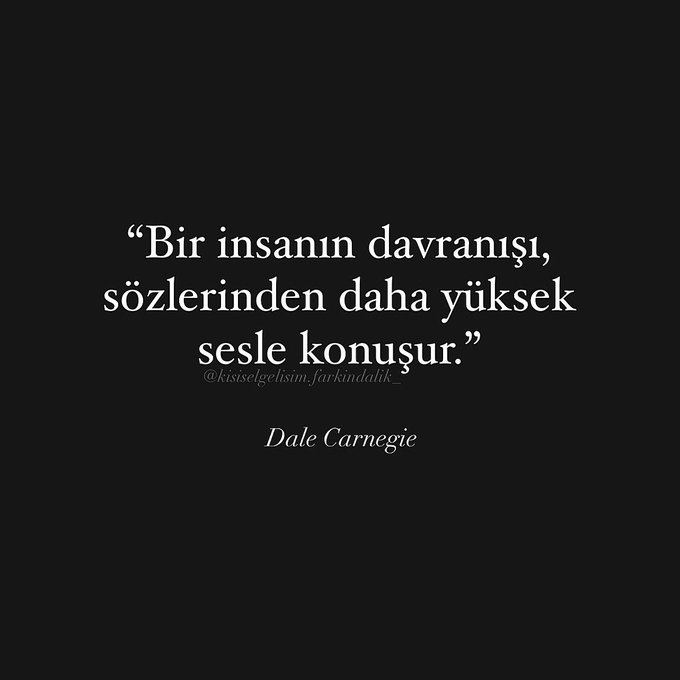 �nemli olan s�zler de�il