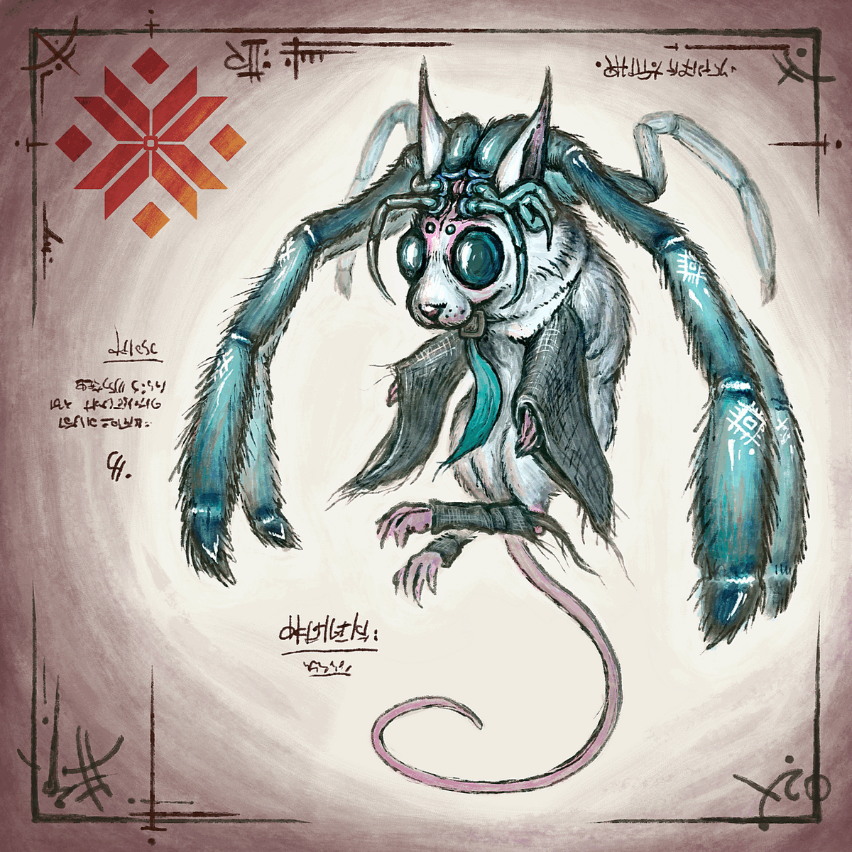 NR_Cemetery's tweet photo. Belarusian Spidermouse Miku! https://t.co/XwI7c1mFz5