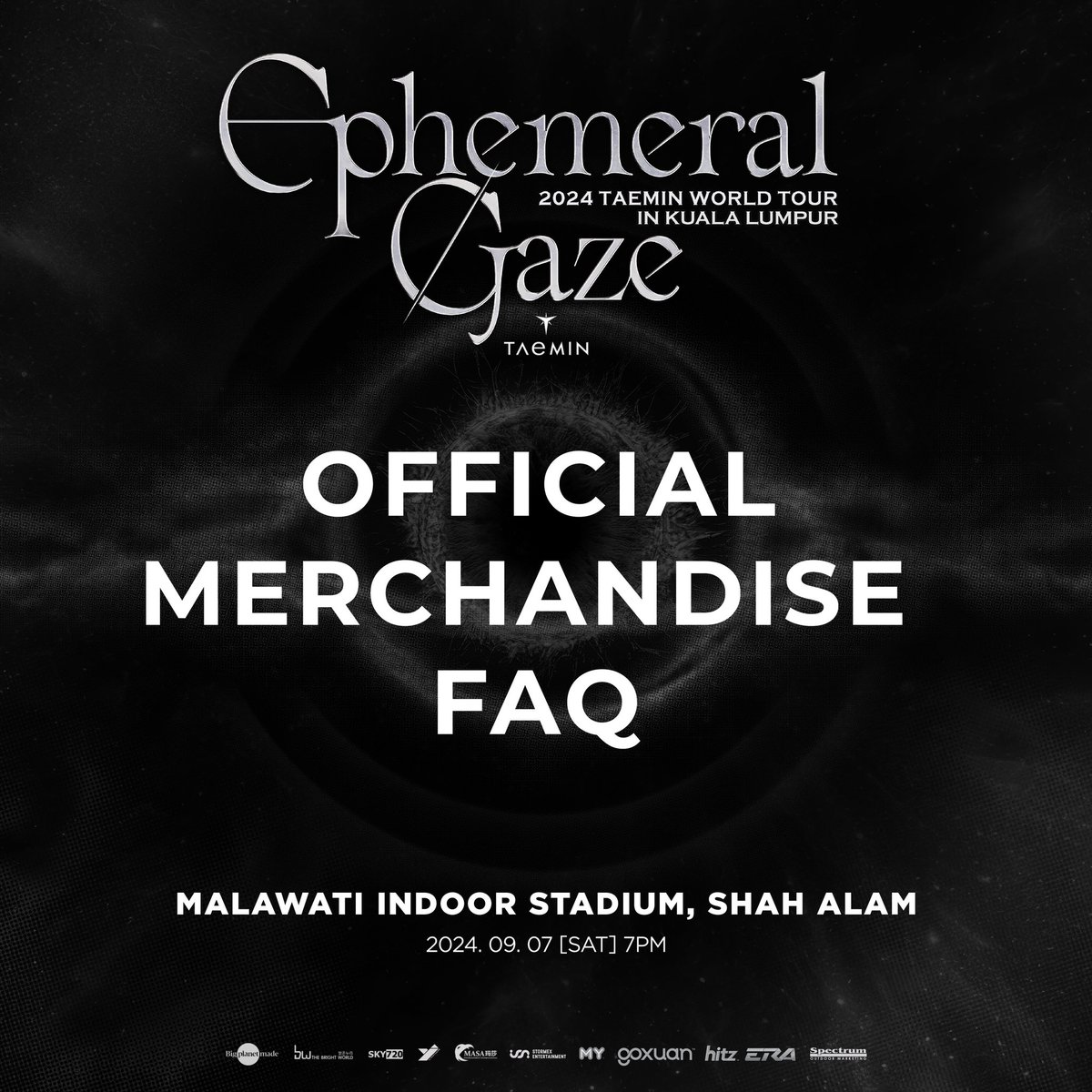 MASA_Ent_Int's tweet photo. Hello TAEMates!
Take a look at this important Official Merchandise FAQ to 𝟐𝟎𝟐𝟒 𝐓𝐀𝐄𝐌𝐈𝐍 𝐖𝐎𝐑𝐋𝐃 𝐓𝐎𝐔𝐑 [𝐄𝐩𝐡𝐞𝐦𝐞𝐫𝐚𝐥 𝐆𝐚𝐳𝐞] 𝐈𝐍 𝐊𝐔𝐀𝐋𝐀 𝐋𝐔𝐌𝐏𝐔𝐑!

#TAEMIN #WORLD_TOUR #Ephemeral_Gaze #TAEMate
#TAEMIN_WORLD_TOUR #EphemeralGazeInKualaLumpur https://t.co/K6IxBy9Hxo