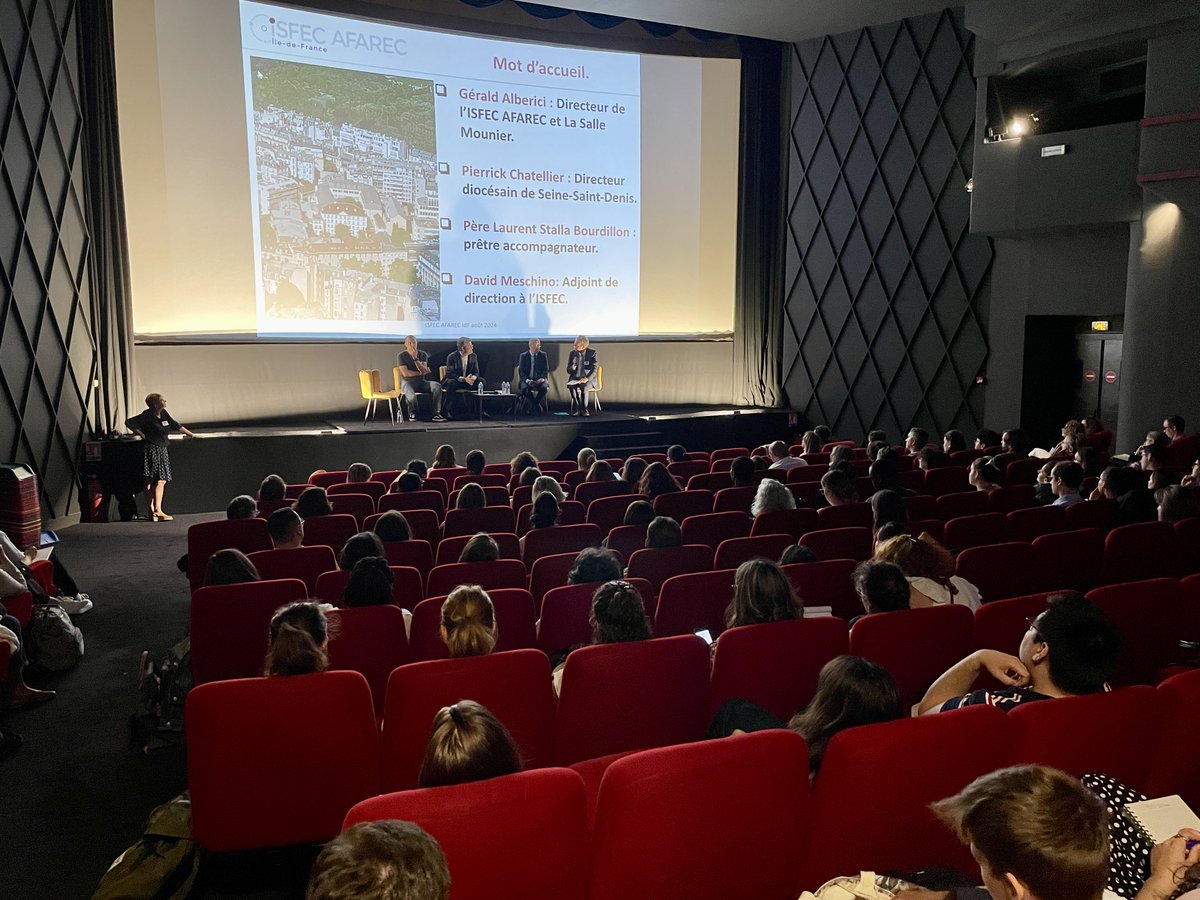 ISFEC_AFAREC's tweet image. CAFEP-CAPES - PES | L&apos;équipe de l&apos;@ISFEC_AFAREC a eu le plaisir d&apos;accueillir les professeurs stagiaires pour la rentrée institutionnelle.
Toute l&apos;équipe de l&apos;@ISFEC_AFAREC vous souhaite une une excellente année scolaire 2024-25 !

 #isfec #formationdesenseignants #PES #Cafepcapes