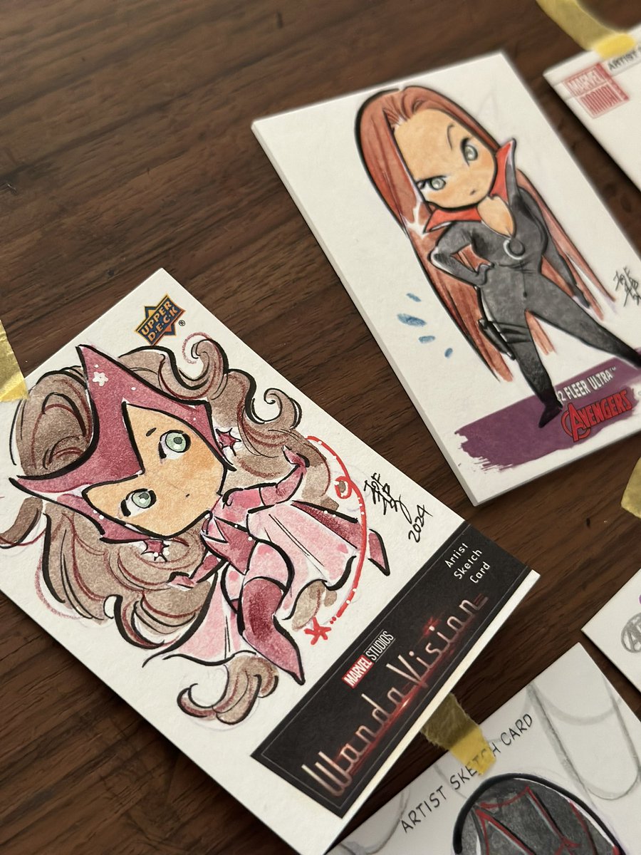AVENGERS マイティーソー　スケッチカード スケッチカード(コミッション)