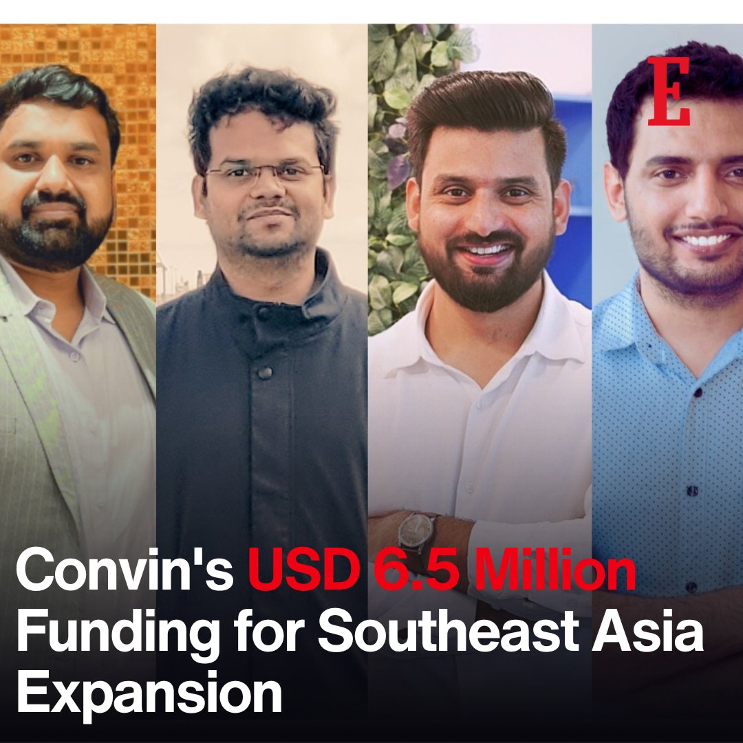 EntrepreneurAPJ's tweet photo. #Update

Convin Raises USD 6.5 Million for Growth  Convin, a conversation intelligence platform, has secured USD 6.5 million in a Series A funding round.

Read the story: https://t.co/IYdOsdHv4e

#Convin #ConversationIntelligence #SeriesA #FundingRound #AIPlatform #BusinessGrowth #CustomerInteractions #StartupFunding #TechNews #VentureCapital