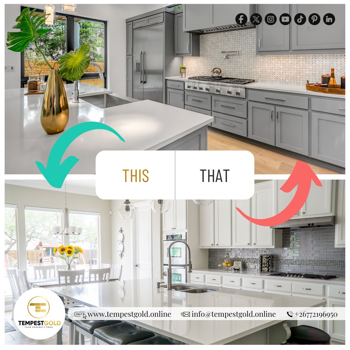 tempest_gold's tweet photo. Tuesday's This or That? Which one would you choose?

#property #realestate #realtor #property101 #yourpropertypros #tempestgoldbw #realestateagent #realestatebotswana #botswanaproperty #propertyinbotswana #gaborone #botswana #tempestgoldproperties #propertyinvestmen https://t.co/BRbzxISI44