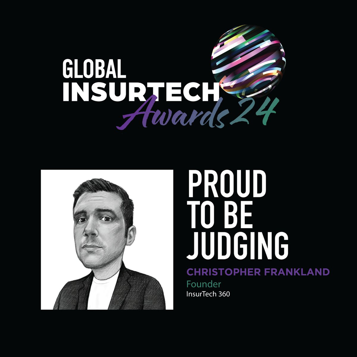 Global Insurtech Awards (@awardsinsurtech) on Twitter photo We are proud to announce <a href="/csfrankland/">Christopher Frankland</a> as the newest member of the #GlobalInsurtechAwards judging panel!
Thank you so much!
Enter now through our online portal! globalinsurtechawards.com We are proud to announce <a href="/csfrankland/">Christopher Frankland</a> as the newest member of the #GlobalInsurtechAwards judging panel!
Thank you so much!
Enter now through our online portal! globalinsurtechawards.com