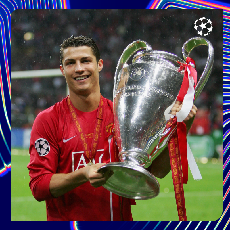 UEFA's tweet photo. ✨ UEFA Champions League all-time top scorer ✨

🏆 Record #UCL golden boot in seven different seasons
🏆 Record 17 goals in a single campaign
🏆 Record 140 goals in 183 games
 
@Cristiano will receive a special award from UEFA president Aleksander Čeferin this week in Monaco!