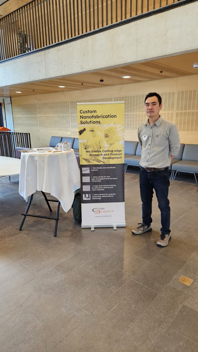 ConScienceAB's tweet photo. Happy to participate in the yearly Swedish Quantum Community event #QSIP organized by @ChalmersIndustr #Quantum @wacqt_sweden https://t.co/GkmEVRfcUt