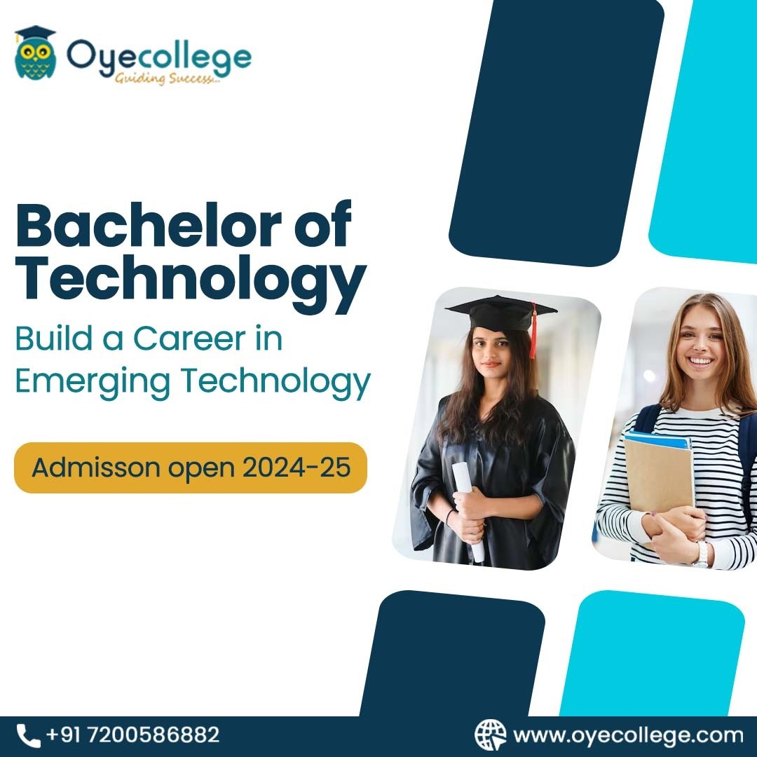 oyecollege74461's tweet image. 🎓 Shape Your Future with a Bachelor of Technology at Oye College! Dive into emerging technologies and build a career that stands out. 🚀

📚 Admissions Open 2024-25
📞 Contact Us: +91 7200586882
🌐 Apply Now: oyecollege.com

#OyeCollege #BachelorOfTechnology #TechCareer