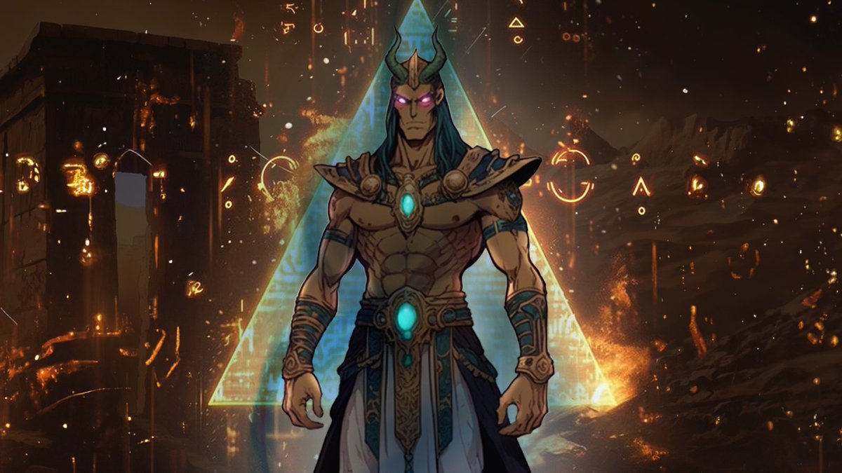 👁️ Kneel before Imhotep — the GOAT alongside Pharaoh Djoser.

⚕️One hand breathes life, and the other shapes the greatest pyramid.

Across the land of sand, Imhotep’s supremacy is the cornerstone of your winning deck.

Pharaohs’ whispers said he’s active on <a href="/pavedgame/">PAVED</a>  and has