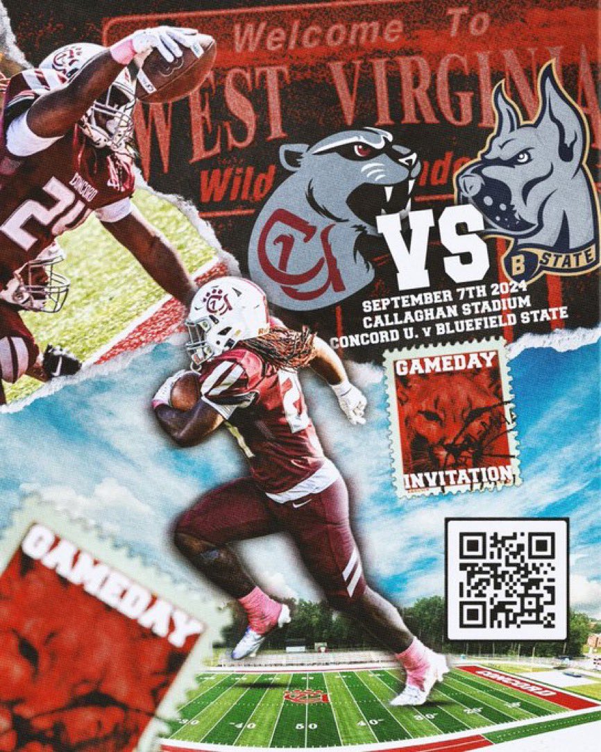 Appreciate the game day invite from <a href="/CoachBlake41/">David Blake</a> <a href="/ConcordFootball/">Concord University Football</a>  I hope to make it!
