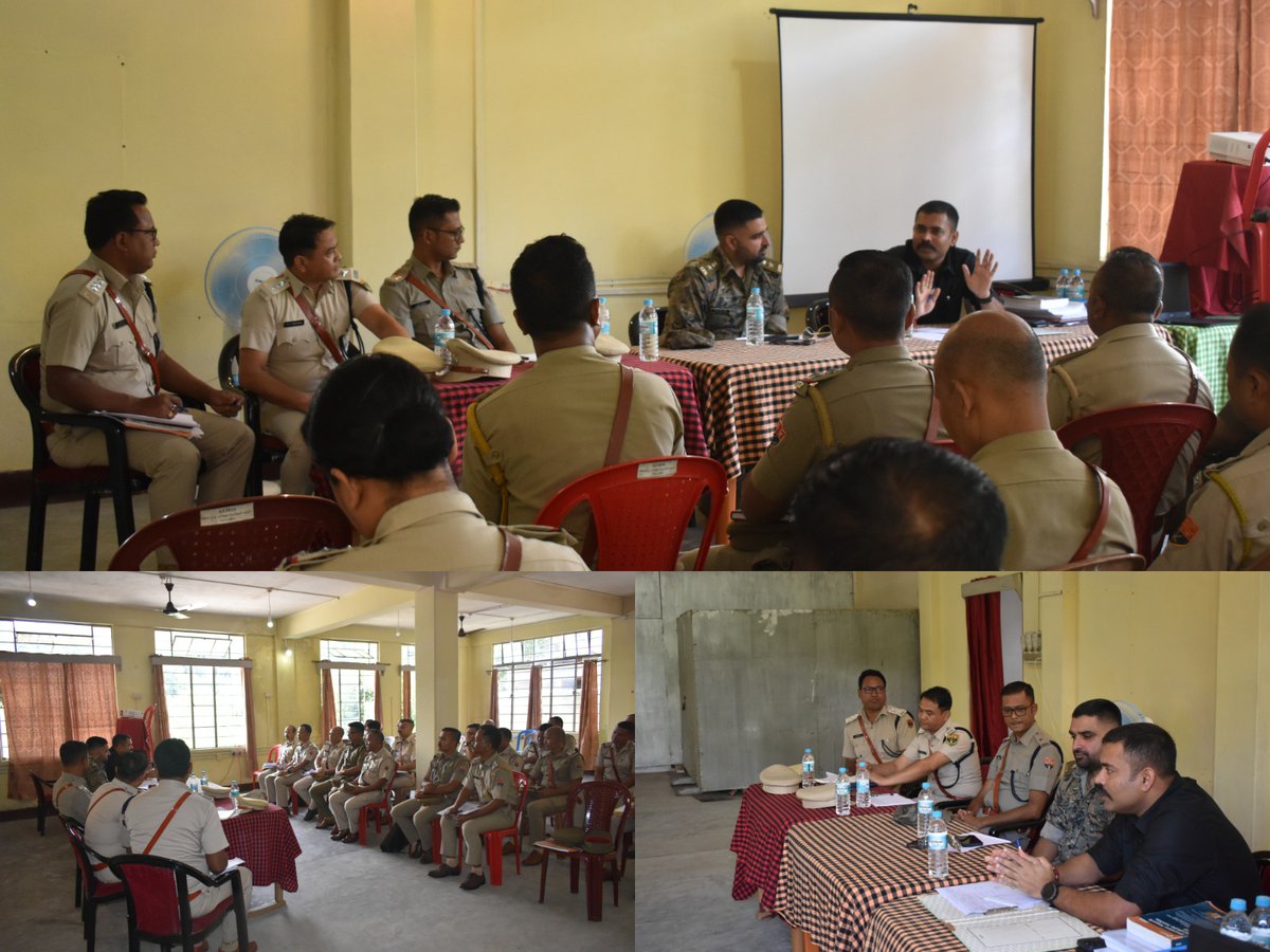 A review meeting was held today at Nongpoh PS to clarify the doubts and practical difficulties of the officers of the District on implementation of New Criminal Laws- 2023 and interaction cum briefing on the Narcotic Drugs &amp; Psychotropic Substances  Act, 1985.