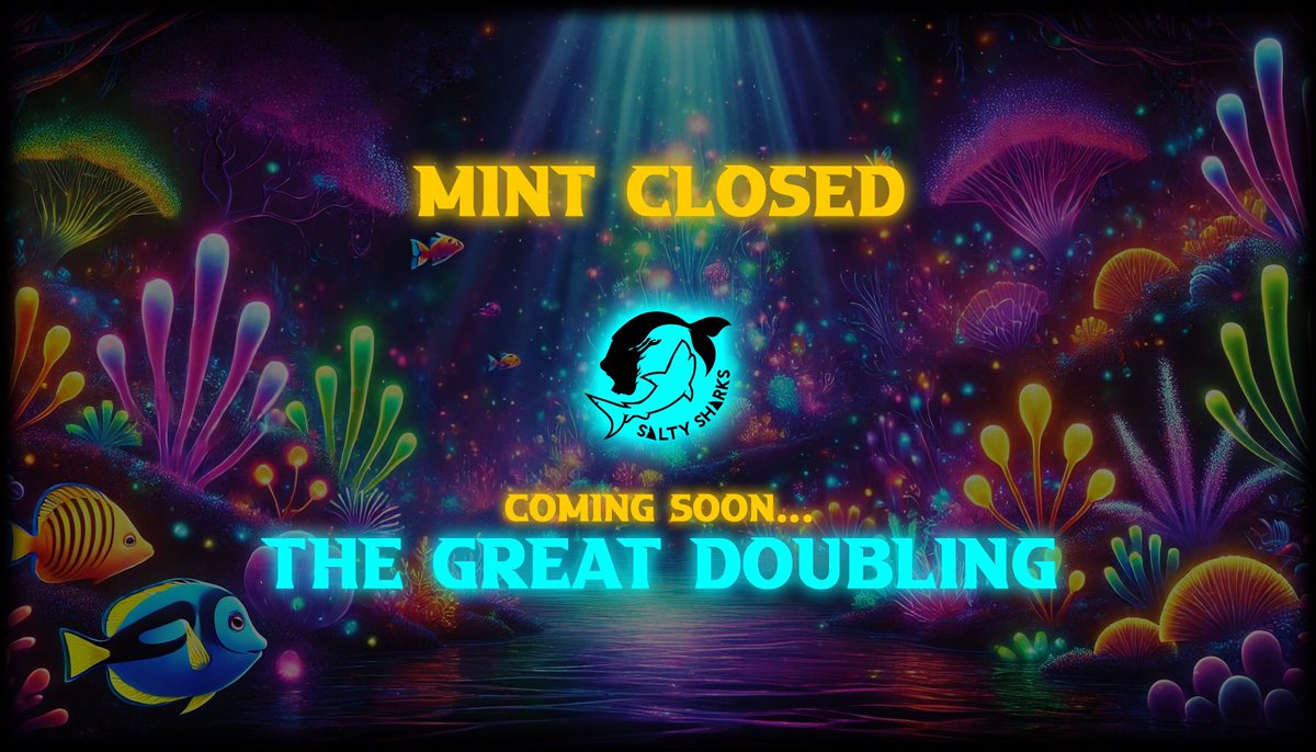 SSU💎Scottish💎Lass (@ms_pink_purple) on Twitter photo Good morning everyone 🔥
We at <a href="/SaltySharksAM/">+ Salty Sharks Uprising 🇦🇺</a> wish you an amazing day 🔥
🔥🔥Pick your SSU from the floor and get your doubling and have your 2for1 on your 1 purchase 🔥🔥
#ItsYourOnlyChance #SaltySharks #Education #TeachersOfTwitter
opensea.io/collection/sal… 🔥🔥 Good morning everyone 🔥
We at <a href="/SaltySharksAM/">+ Salty Sharks Uprising 🇦🇺</a> wish you an amazing day 🔥
🔥🔥Pick your SSU from the floor and get your doubling and have your 2for1 on your 1 purchase 🔥🔥
#ItsYourOnlyChance #SaltySharks #Education #TeachersOfTwitter
opensea.io/collection/sal… 🔥🔥