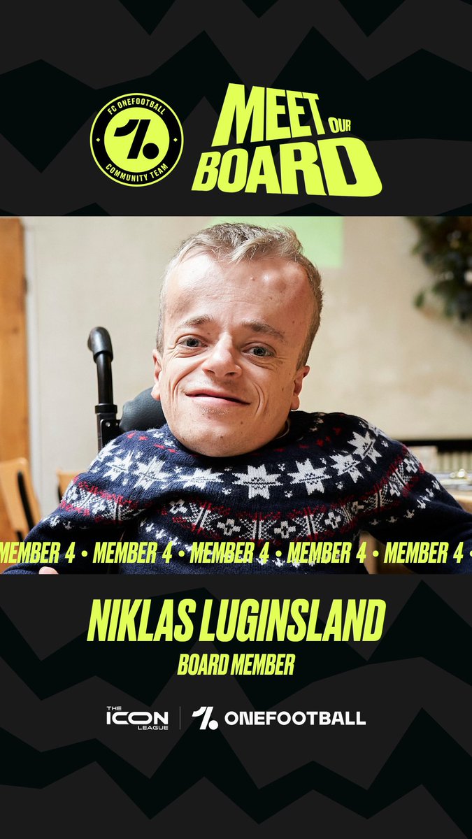 Nächste Woche Sonntag startet die Icon League🔥! Ich freue mich als Board Member Motivation für den FC ONEFOOTBALL mit dabei zu sein✌️.