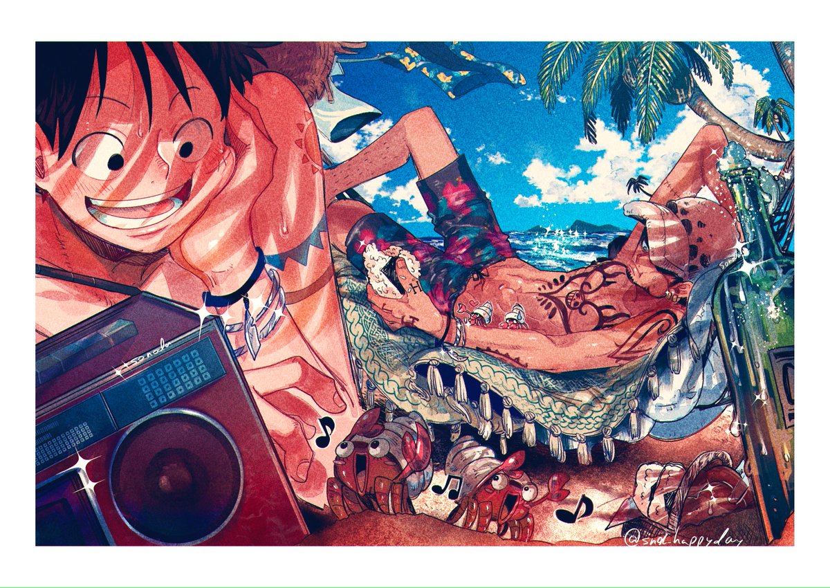 🐯👒🌺🌴🐚🐠