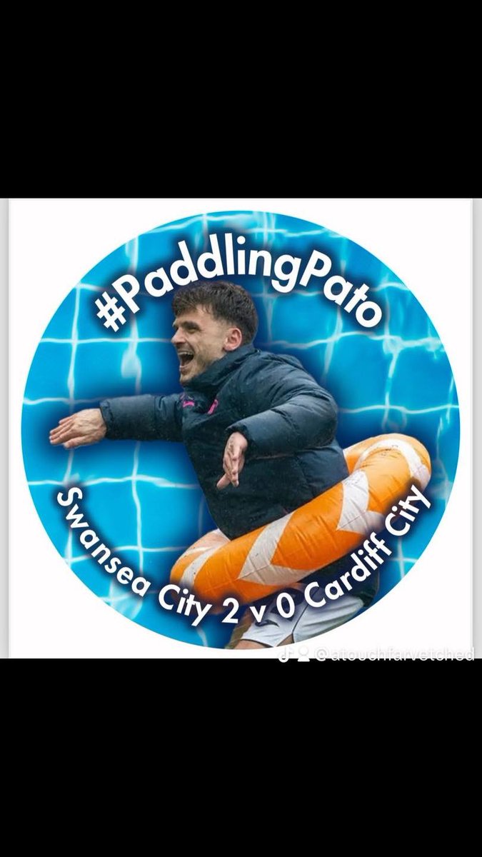 touchfarvetched's tweet photo. I have a feeling this afternoon’s game will go swimmingly 🏊♂️
#SWACAR #SWD #COYS #STID https://t.co/BCm7GQQUA5