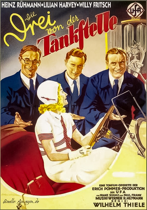 On this day in 1930, the musical film Die Drei von der Tankstelle was released! Directed by Wilhelm Thiele, the film follows three friends as they build up their filling station. The film also stars Lilian Harvey and Willy Fritsch as lovers.
