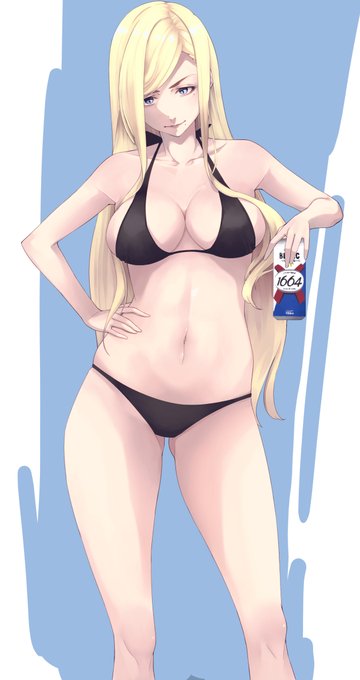 残暑お見舞い申し上げます('・ω・`)
#艦これ
#Richelieu 